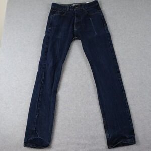 Smith + Rogue Jeans Mens 30x32 M42 Slim STR8 Stretch Flex 5-Pocket Denim Blue